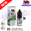 Sour Green Apple IVG NicSalt 10ML E-liquid Experience a blast of tart flavor with this unique nic salt blend - UK Vape World