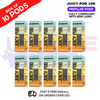 Sour Tropical Mix Juicy Pod 10K Prefilled Pods Box Of 10