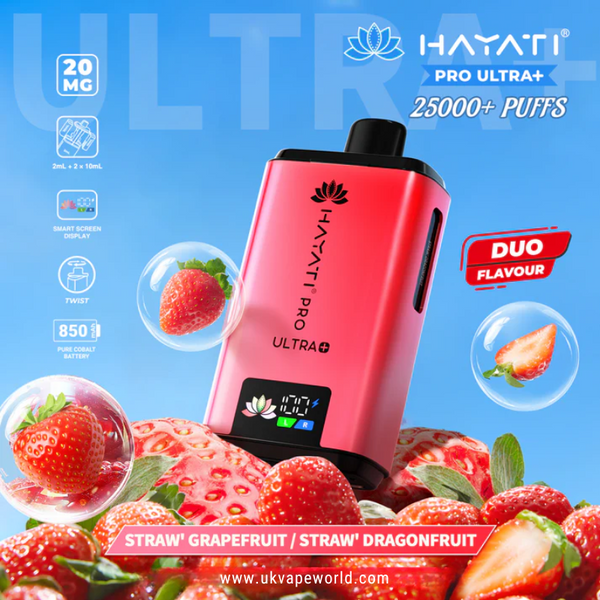 Hayati 25K Pro Ultra Plus 25000 Puff Bar Twist Pod Kit - £9.89