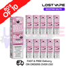 Shop Strawberry BG Lost Vape Nic Salt Box Of 10 - £17.99 - UK Vape World