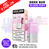 Strawberry B Pop Geek Bar Up 10000 Pod Kit - ukvapeworld