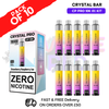 Straw Rasp ICE CP Pro 10K ZERO Nicotine Kits Box Of 10