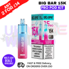 Big Bar 15K Pro 15000 Puff Pod Kit - Any 2 For £14