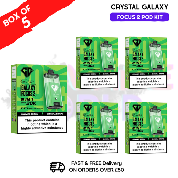 Summer Dream Crystal Galaxy 30K Kits Box Of 5