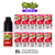 Sweet Strawberry MixLabs Nic Salt BOX OF 10 - £17.99 - ukvapeworld