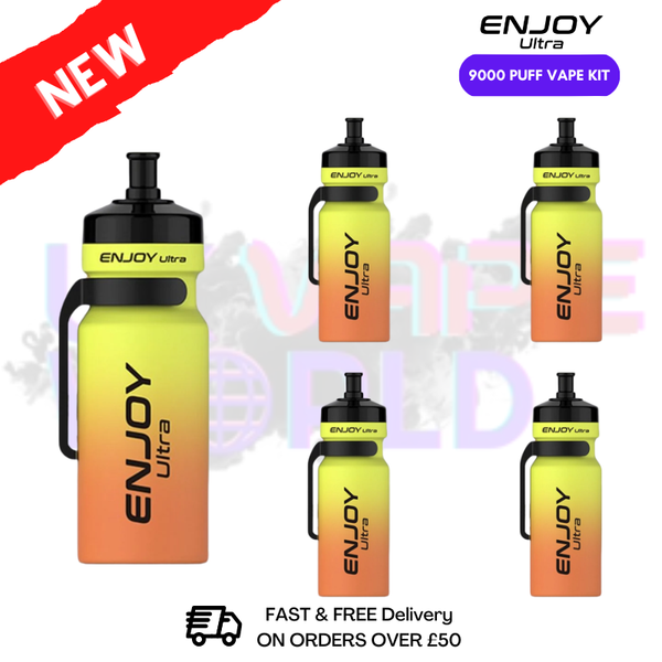 Triple Mango Enjoy Ultra 9000 Puff Vape Kit Box Of 5