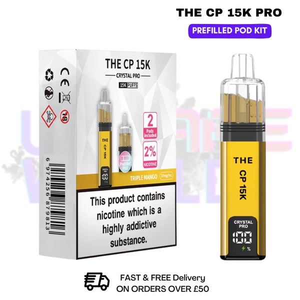 The CP Pro 15K Puff Kit - Only £7.89 or Any 3 For £21