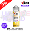VU9 Pro Max 50/50 Shortfill Juice 100ML Eliquid | FREE NIC Shots