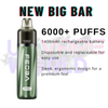 Features Of Watermelon Raspberry Feoba Pro 6000 6K Puff Pod Kit