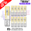 White Gummy Bear Pod Salt Nexus Nic Salt Box Of 10