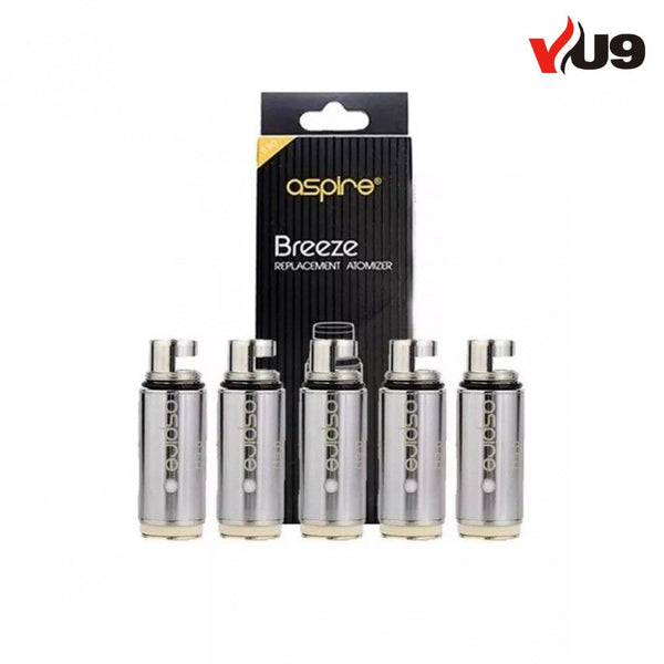 Aspire Breeze Replacement Coil - 5 Pack0.6 & 1.0 ohm - UK VAPE WORLD