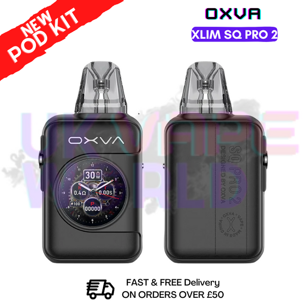 Oxva Xlim SQ Pro 2 Pod Kit + FREE Nic Salt - Only £22.99