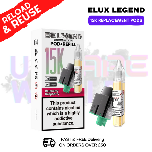 Blueberry Raspberry Ene 15K Replacement Pods - Lowest Price - ukvapeworld