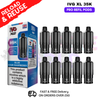 Blue Sour Rasp IVG XL 35K Replacement Pods Box Of 10 - ukvapeworld