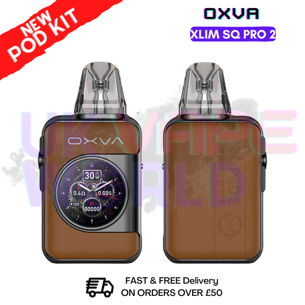 Oxva Xlim SQ Pro 2 Pod Kit + FREE Nic Salt - Only £22.99
