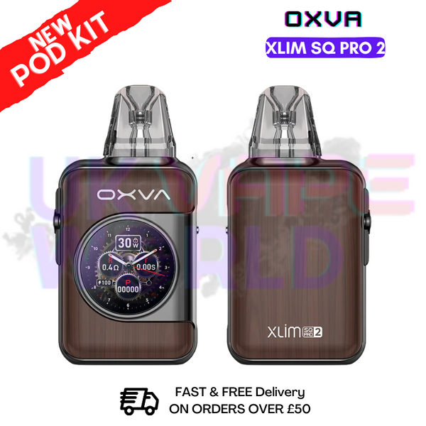 Oxva Xlim SQ Pro 2 Pod Kit + FREE Nic Salt - Only £22.99
