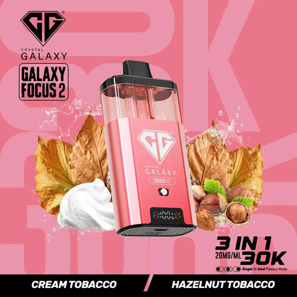 Buy Bulk Crystal Galaxy Focus 2 30000 Puffs - Box of 5 (Ban Proof) - Vape Wholesale Mcr
