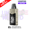 shop Champagne Gold Voopoo Vinci E120 Kit + Free Nicsalt - ukvapeworld