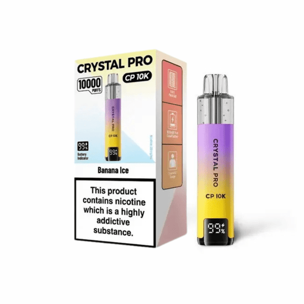 Crystal Pro CP 10K Prefilled Pod Kit - (Pack of 5) - Washington Vapes Wholesale
