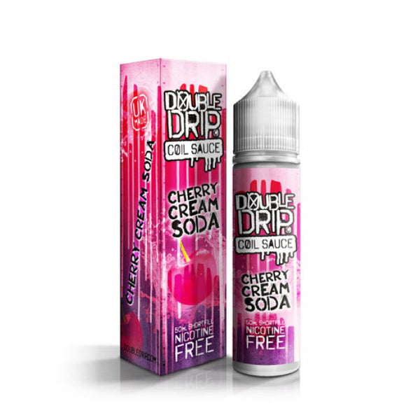 Cherry Cream Soda 50ml Shortfill By Double Drip | Free Delivery | UK Vape World