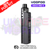 Shop Gray Carbon Fiber Voopoo Drag H80 s pod Kit + Free Nicsalt - ukvapeworld