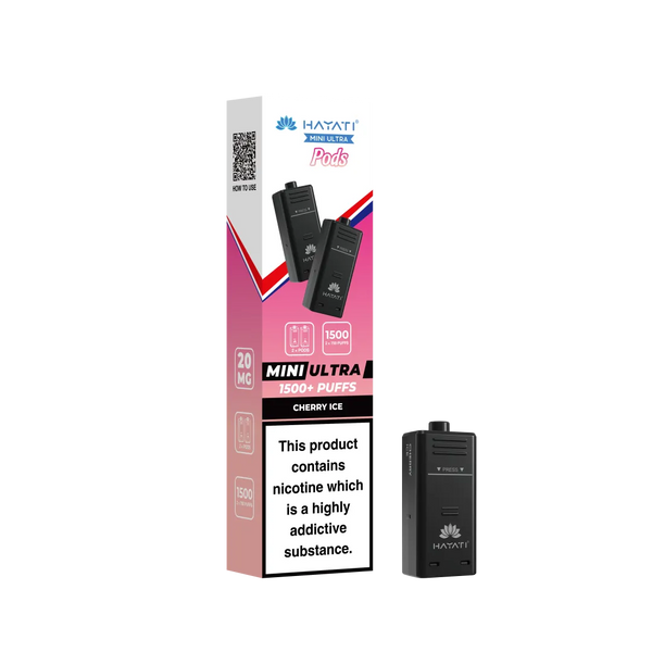 Hayati Mini Ultra 1500 Replacement Pods - Pack Of 5
