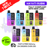 Shop Hayati Rubik 7K 7000 Puff Kit Prefilled Pod Bar - UK Vape World