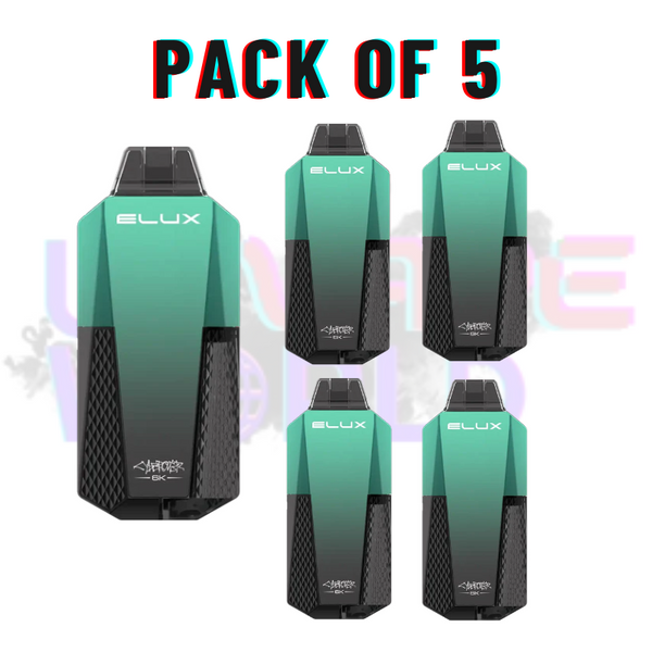 Pack Of 5 Elxu CyberOver Menthol