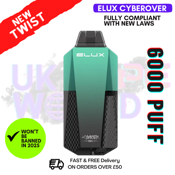 Elux CyberOver 6000 Puff 6K Kit