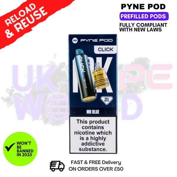 Mr Blue Pyne Pod Click Replacement Pods