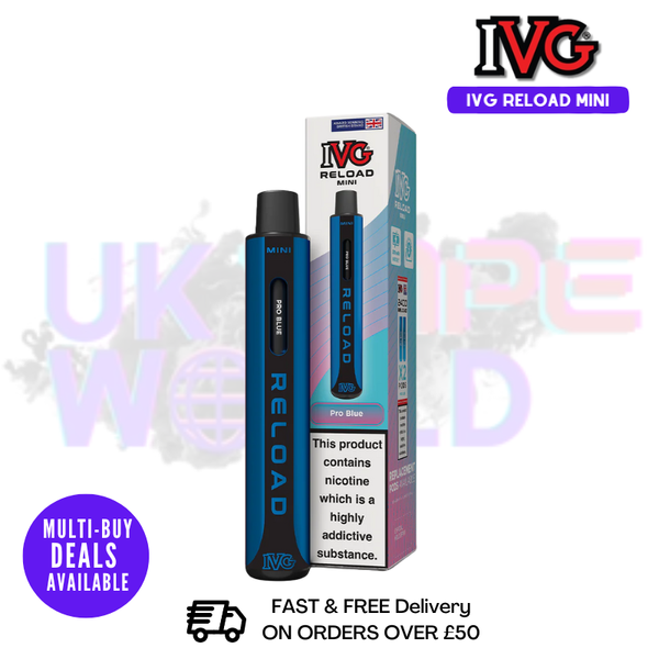 IVG Reload Mini 600 Puff Vape Pen Kit