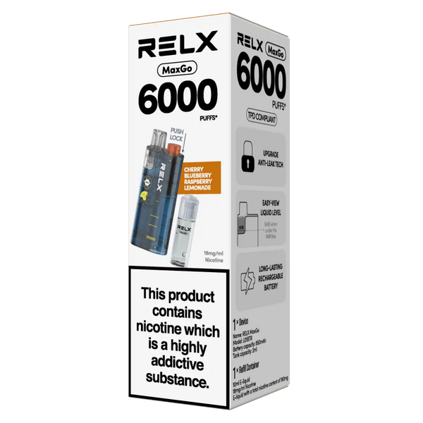 Relx MaxGo 6K Puff Vape Kit