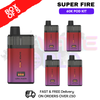 Summer Edition SuperFire 60K Ultra Fusion Box Of 5 - ukvapeworld