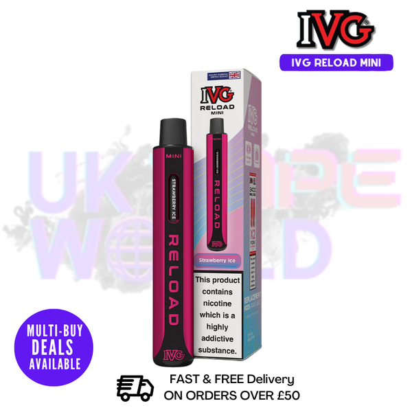 IVG Reload Mini 600 Puff Vape Pen Kit
