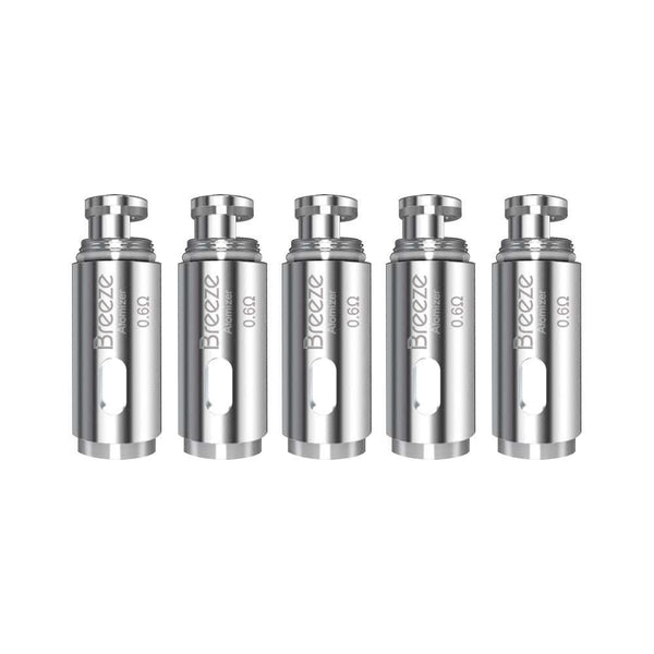 Aspire Breeze Replacement Coil - 5 Pack0.6 & 1.0 ohm - UK VAPE WORLD