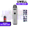 Shop Arctic Silver Uwell Caliburn A2 Pod Vape Kit + Free 100ML Eliquid