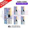Blue Razz ICE Fumot T32000 REPLACEMENT PODS - BOX OF 5 - UKVAPEWORLD