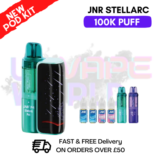 JNR 100K Puff Stellarc Pod Vape Kit - ONLY £24.99 | ANY 2 FOR £40