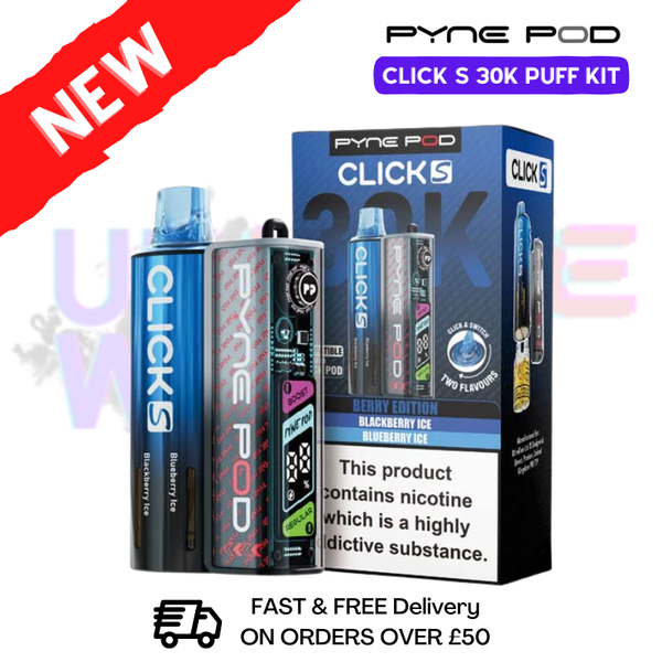 Berry Edition Pyne Pod Click S 30K Puff Kit - UKVAPEWORLD