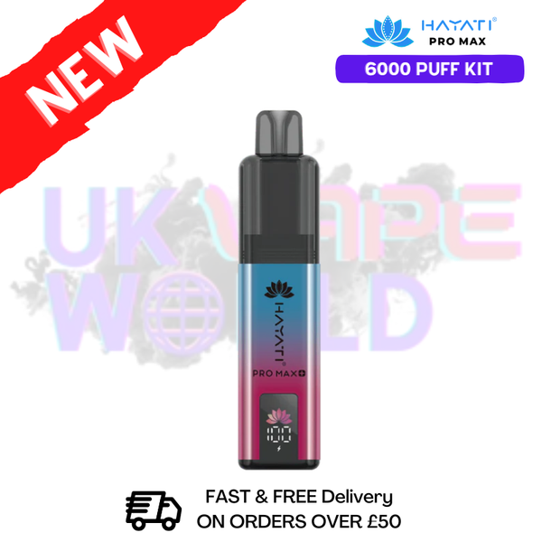 Hayati Pro Max 6K Prefilled Pod Kit - Any 3 For £21