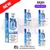 Blue Raspberry HQD Glow Air 70k Vape Kit Box of 5 - ukvapeworld