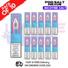 Shop Blue Raspberry Pod Salt Nexus Nic Salt Box Of 10 - UK Vape World