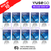 Blue Raspberry Vuse Go Reload 1000 Prefilled Pod Kit Box of 10
