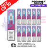 Shop Blue Razz Cherry Pod Salt Nexus Nic Salt Box Of 10 - UK Vape World