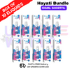 Blue Razz Gummy Bear Hayati 100ML Box Of 10 + Free NicShots