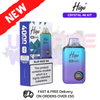 Blue Razz Ice Crystal Higo 4000 Puff Prefilled Pod Kit - £9.95 - ukvapeworld