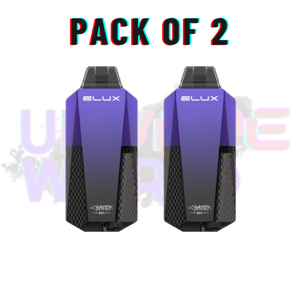Pack Of 2 CyberOver Elux Blue Sour Rasp