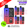 Hayati Rubik 7000 Puff Blue Razz Cherry