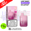 Shop Blue Sour Raspberry Lost Mary BM600 Prefilled Pod Kit - UK Vape World