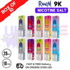 RandM Tornado 9000 Nic Salt 10ml R and M - Pack of 10